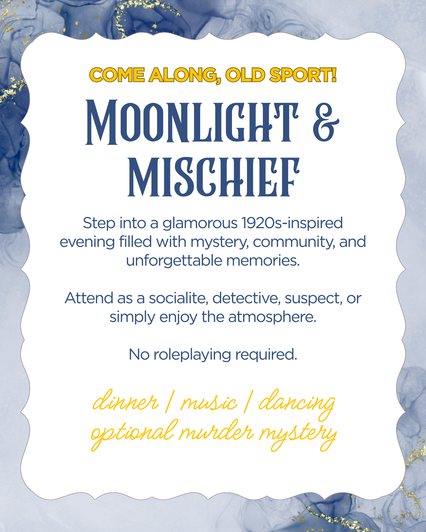 Moonlight & Mischief Ticket